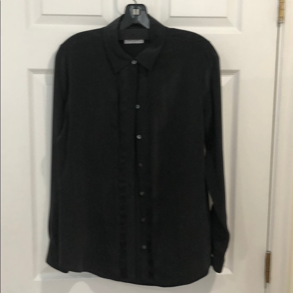 Equipment Silk Tuxedo Shirt